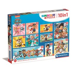 Puzzle 10 en 1 Paw Patrol pour tout le monde Clementoni