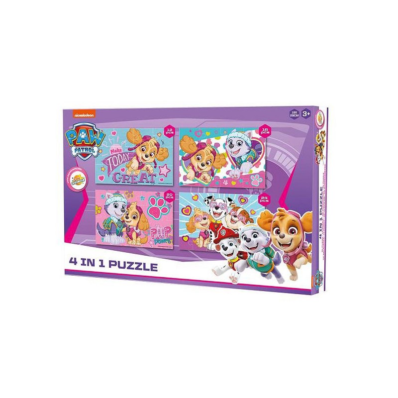 Paw Patrol Great puzzle 4 in 1