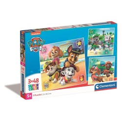 Paw Patrol Patches 3x48 pcs puzzle Clementoni