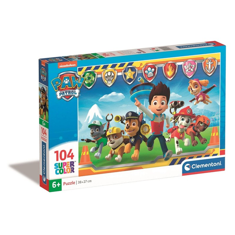 Paw Patrol Pins 104-piece Clementoni puzzle