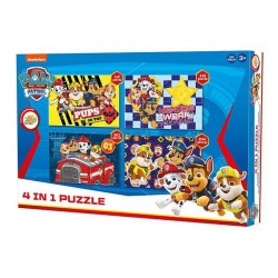 Puzzle 4 en 1 Paw Patrol Pups