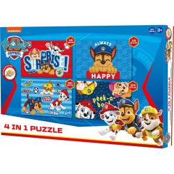 Puzzle 4 en 1 Pat' Patrouille