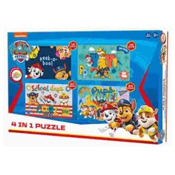 Puzzle 4 en 1 Pat' Patrouille