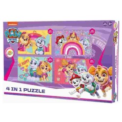 Paw Patrol 4 in 1 puzzle