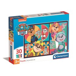 Puzzle 30 pièces Paw Patrol Shapes Clementoni