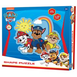 Puzzle en forme de soleil Paw Patrol 53 pièces