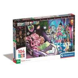 Puzzle Monster High Car 104 db-os Clementoni