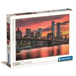 Cities East River New York 1500-piece puzzle Clementoni