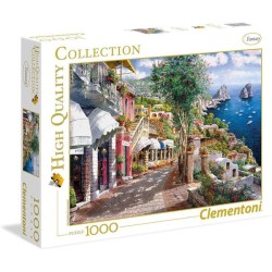 Puzzle 1000 pièces Villes Capri Italie Clementoni