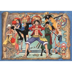 One Piece Map 500 db-os puzzle Clementoni