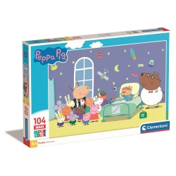 Puzzle maxi Peppa Malac Hospital 104 db-os Clementoni