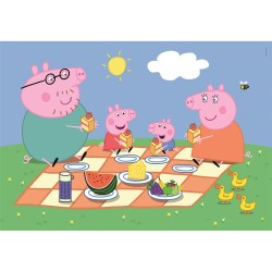 Puzzle maxi Peppa Malac Picnic 24 db-os Clementoni