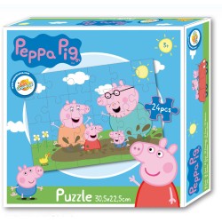 Puzzle Peppa Pig 24 pièces