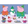 Puzzle maxi Peppa Malac Snow 104 db-os Clementoni