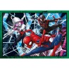 Puzzle 4 en 1 Spiderman Trio en action Clementoni