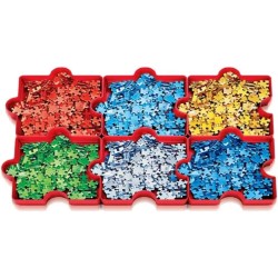 Colour Clementoni 6-piece Puzzle Sorter