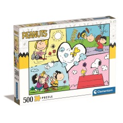 Puzzle 500 db-os Snoopy Comic Style Clementoni