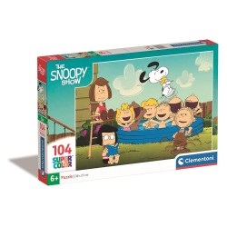 Snoopy Pool Party 104-piece puzzle Clementoni