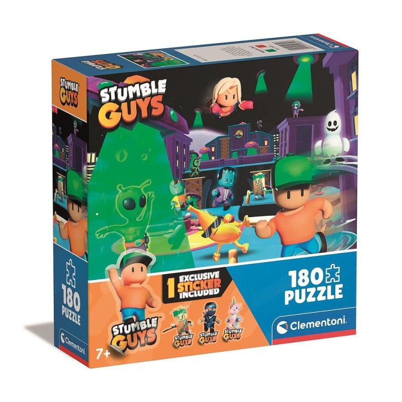 Puzzle Alien 180 db-os de Stumble Guys Clementoni