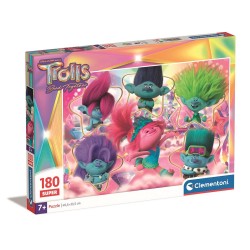 Trolls Rhythm in the Clouds 180 piece puzzle Clementoni