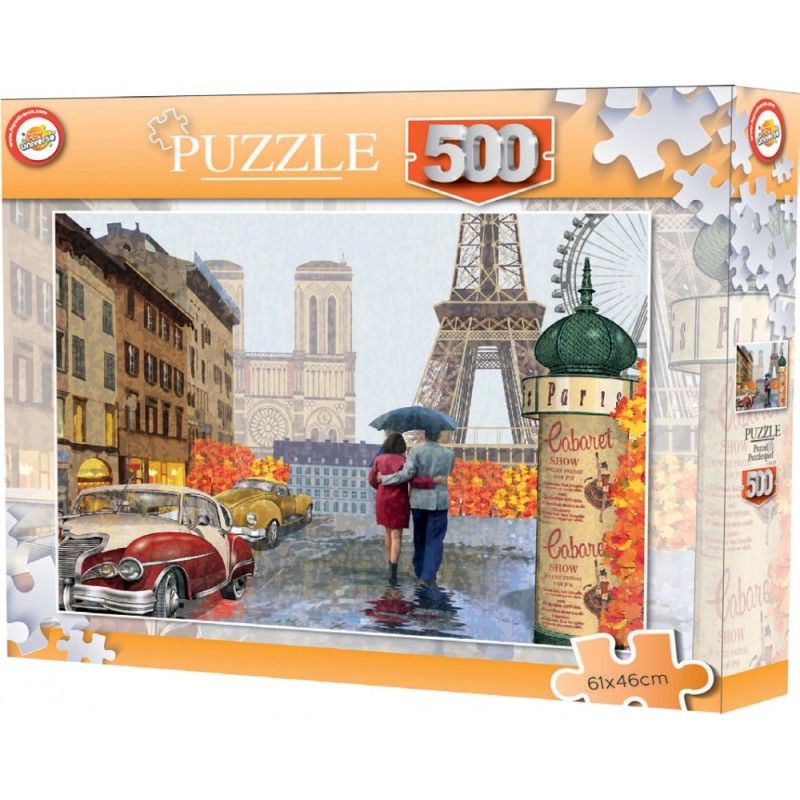 Cities (Paris) 500-piece puzzle