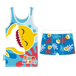 Baby Shark Fun Day tank top + boxer set, short pajamas 2-7 years