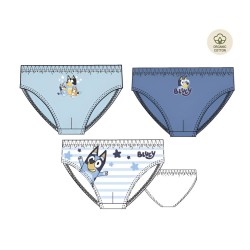 Sous-vêtements pour enfants Bluey Star, caleçons, 3 pièces/paquet