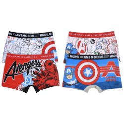 Boxer pour enfants Avengers 2 pièces/pack