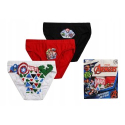 Sous-vêtements pour enfants Avengers, 3 pièces/paquet