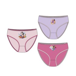 Sous-vêtements pour enfants Disney Princess Beautiful, culottes, 3 pièces/paquet