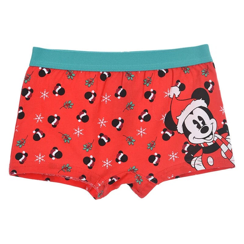 Disney Mickey  Christmas Child Boxer Shorts 2-8 Years