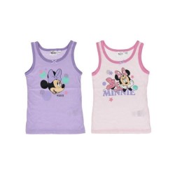 Lot de 2 débardeurs pour enfants Disney Minnie 98-128 cm