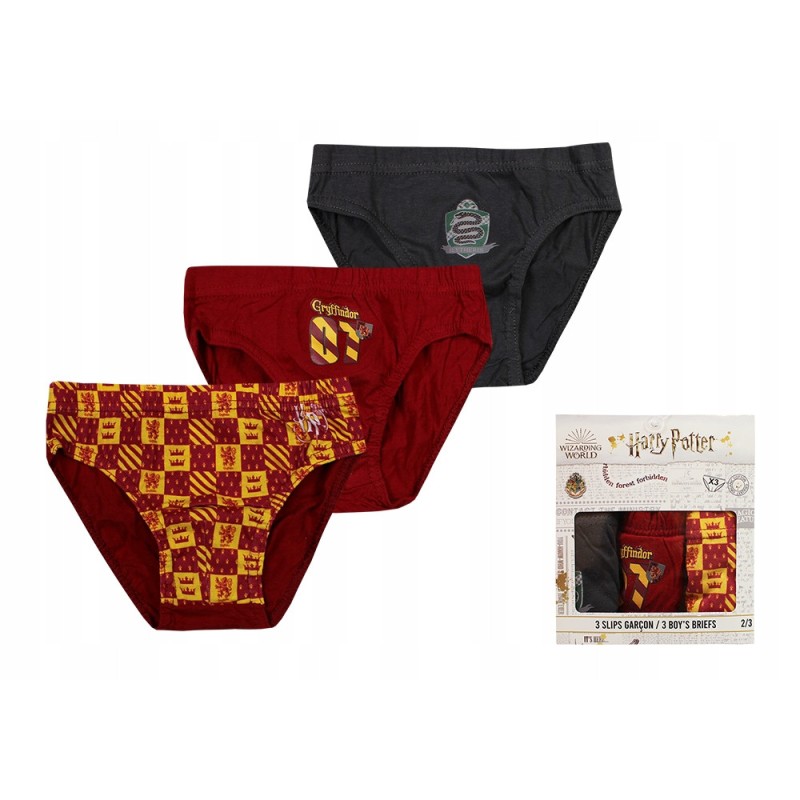 Harry Potter children's underwear, 3 pieces/pack