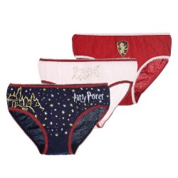 Sous-vêtements et culottes pour enfants Harry Potter, lot de 3 pièces