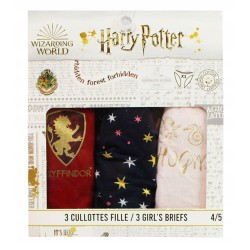 Harry Potter children's underwear, panties 3 pieces/pack