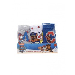 Paw Patrol children's underwear, bottom 3 pieces/pack