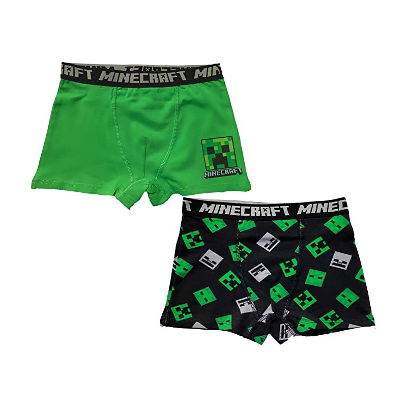 Minecraft children's boxer briefs 2 pieces/pack