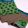 Lot de 2 boxers Minecraft pour enfants de 6 à 12 ans