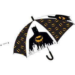 Parapluie semi-automatique transparent pour enfants Batman √ò74 cm