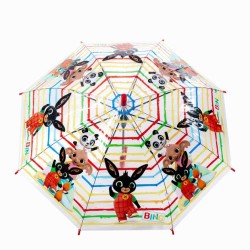 Bing children's semi-automatic transparent umbrella ⌀74 cm