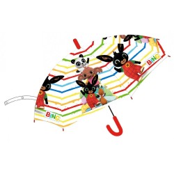 Parapluie semi-automatique transparent pour enfants Bing ‚åÄ74 cm