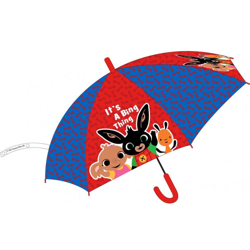 Parapluie semi-automatique pour enfants Bing √ò74 cm