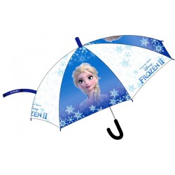 Disney Frozen Children Transparent Semi-Automatic Umbrella ⌀68 cm