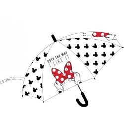 Disney Minnie  children's semi-automatic umbrella Ø68 cm