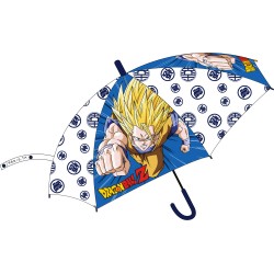 Parapluie semi-automatique transparent pour enfant Dragon Ball √ò83 cm