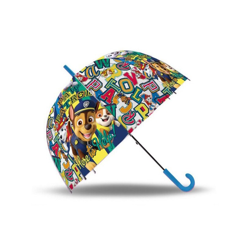 Parapluie semi-automatique pour enfants Paw Patrol √ò70 cm