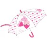 Parapluie semi-automatique transparent pour enfants Peppa Pig √ò68 cm