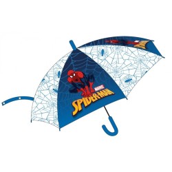 Parapluie semi-automatique transparent Spiderman pour enfants √ò68 cm