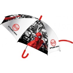 Spiderman kids semi-automatic transparent umbrella Ø74 cm