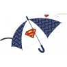 Superman children's semi-automatic transparent umbrella Ø80 cm